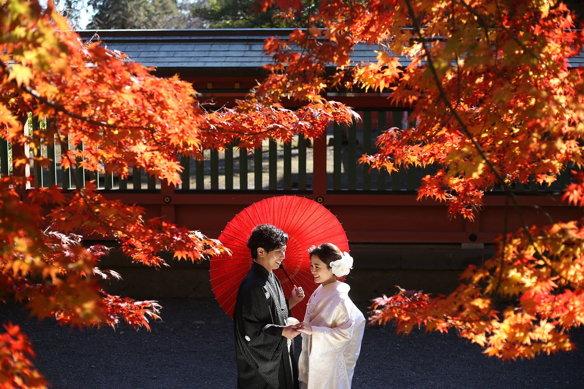 静岡で結婚式と成人式の前撮りロケーション撮影