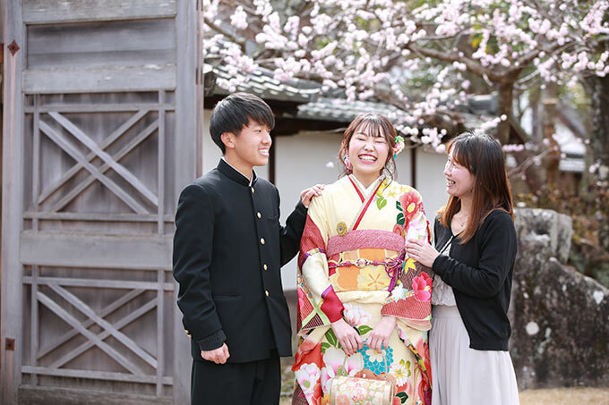 静岡で成人式前撮りロケーション撮影