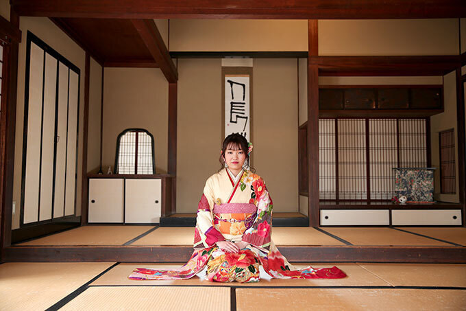 静岡で成人式前撮りロケーション撮影