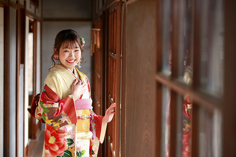 静岡で成人式前撮りロケーション撮影