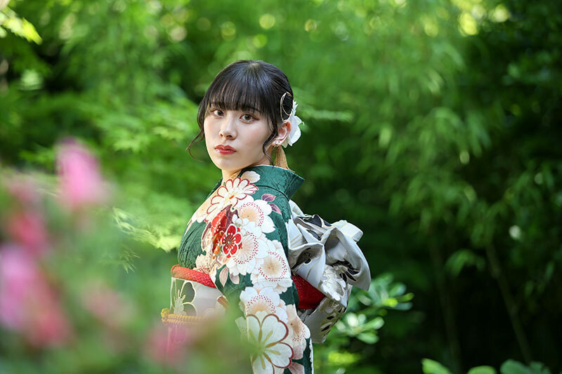 静岡で成人式前撮りロケーション撮影