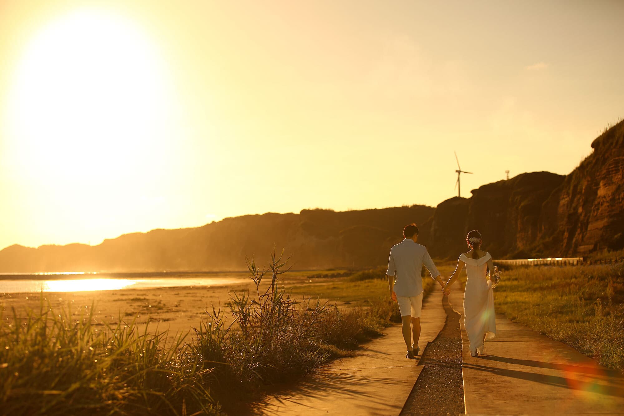 静岡で結婚式前撮りロケーション撮影
