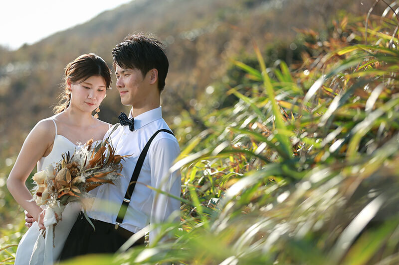 静岡で結婚式前撮りロケーション撮影