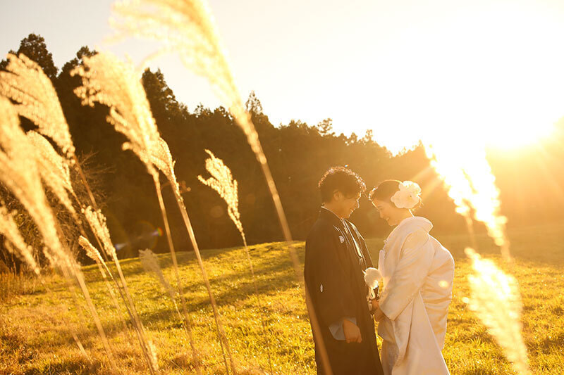 静岡で結婚式前撮りロケーション撮影