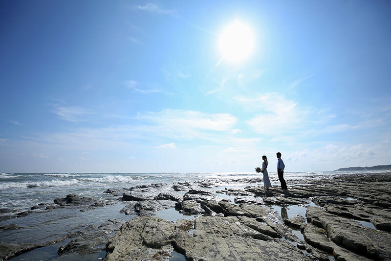静岡で結婚式前撮りロケーション撮影